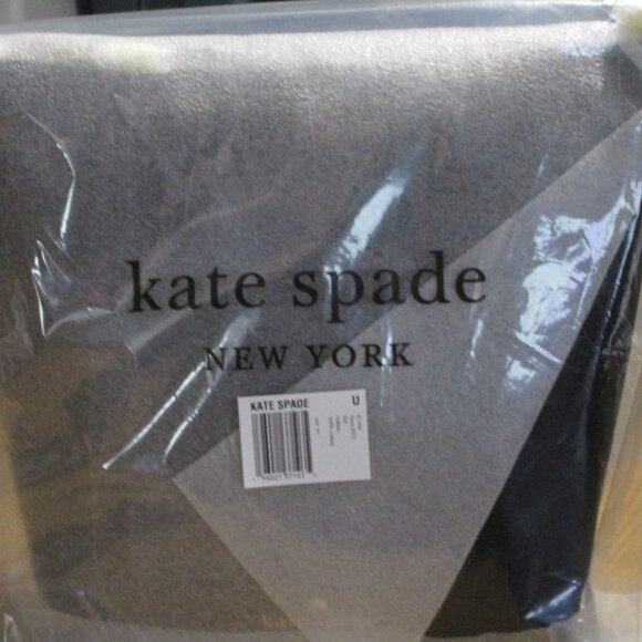 Kate Spade New York Woman's Chelsea Nylon Duffle Bag Black Crossbody Bucket Bag - Picture 6 of 16